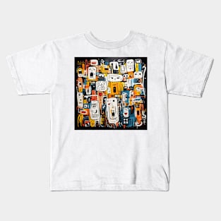 Abstract Fantasy Graffiti Kids T-Shirt